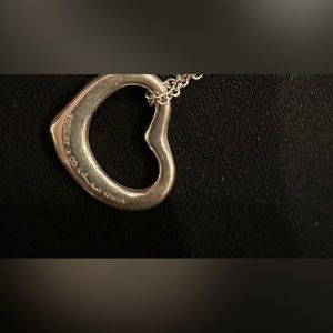 Elsa Peretti® Open Heart pendant.